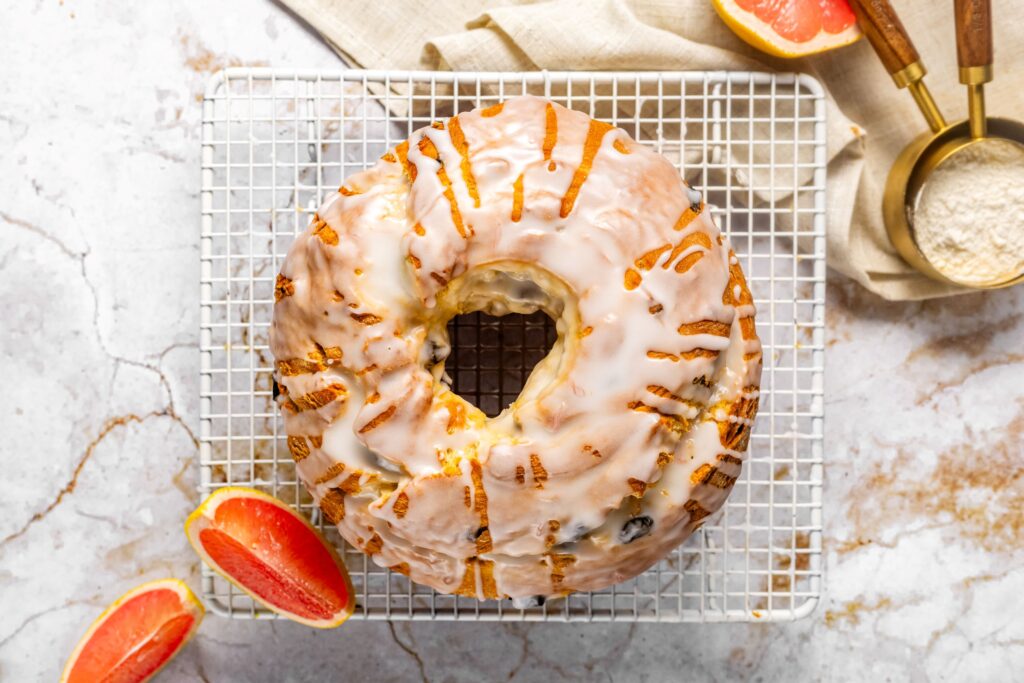 Florida Grapefruit Teacake Loaf Low